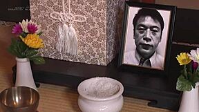 Petite Asian Stepdaughter Gangbanged Masked Outdoor in Front of Family