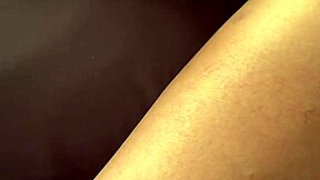 married girlfriend blows outdoors in noisy tent sex