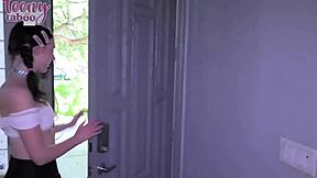 blue-eyed nympho celestina blooms rides cock swallows creampie with juicy pussy lips?