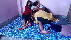 fucked friend's gf in real hindi threesome desi ranch pounding 😏
