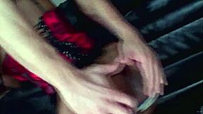 Dirtystepsister Jazmine Chokes on Interracial Cock in Lingerie