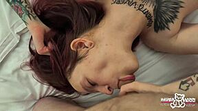 Haven Moss Tries First Threesome: Husband And Friend Double Team Petite Tits