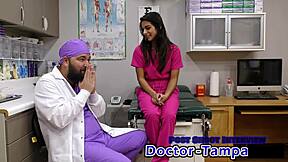 misty addams gets tampa university physical exam