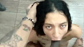 got to stepsis apartment tits out fucked her cum-washed face