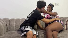 StepMom Jealous of New GF Fucks Me Hard in Room