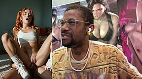 Freckled Milf Faces Cum Blast from Latina Anal Teen