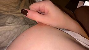 Virgin Cutie Squirms in Sweet Pre-Sex Thrill with Lover