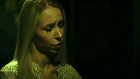 Cute Petite Blonde Nata Gold Facefucked by Futa Shemale Amirah