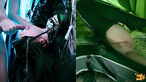 stellar blade eve gloryhole deepthroat facial cosplay moliyredwolf