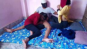 fucked friend's gf in real hindi threesome desi ranch pounding 😏