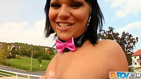 Pure POV maya's strip waitress strips then gets fucked hard