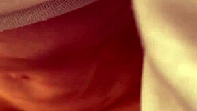 married girlfriend blows outdoors in noisy tent sex