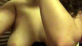 Desperate Arab milf cumslut gulps every drop from used condom