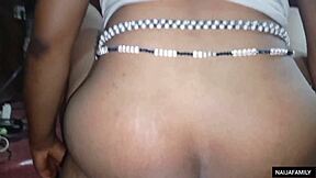 sexy african teen rides my hard cock cowgirl rough homemade