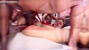 breiny zoe milks four huge black cocks dap anal balls deep?