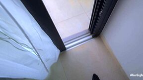 Her tight body drowns in massive cumshot after intense sex overload