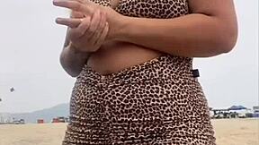No-Panty Beach Dress Sparks Dirty Chat with Stranger