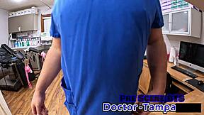 misty addams gets tampa university physical exam