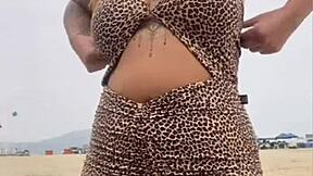No-Panty Beach Dress Sparks Dirty Chat with Stranger