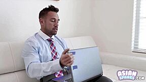 Shopping Asian Fuck Doll Sami Parker Rough Interracial