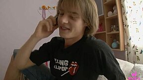 zoe d slurps theo y's hot jizz off yara c's legs