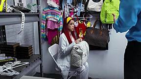 caught stealing? now gaping wide for burglar punishment 😱🔥 ali ryan!