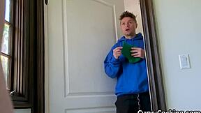 trainer obsessed with my big wet titties in shower 💦😈