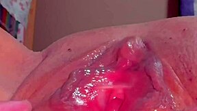 japanese couple's close-up lick on wife's shaved virgin pussy