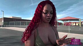 Sexy Rye Lynn Choked by BBC Stud Ace Hards!