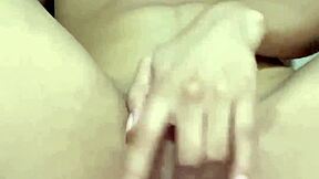 petite beauty fingers tight pussy in sexy underwear