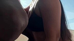 Girlfriend's MOUTH Makes His BBC THROB Hard