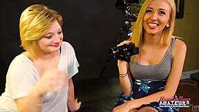 yo horny cuties faith hope olyssia share cock milk it n swallow every drop