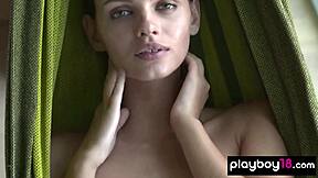 petite ukrainian teen lilit ariel showering