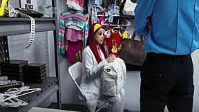 caught stealing? now gaping wide for burglar punishment 😱🔥 ali ryan!