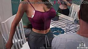 Redhead teen slut hardcore massage kissing roleplay close up