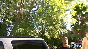 Mommy Milf Deepthroats Brother's Huge Tits Piercing Fuck!
