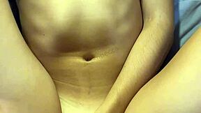 Slutty college girlfriend moans getting missionary pounded hard?