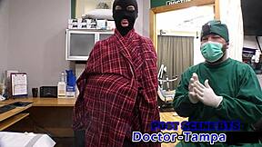 dr tampa sells ruby foxxx for kinky science experiments backstage in florida shower