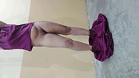 step sister strips naked before step bro eyes