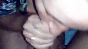 pregnant blonde slave gf deepthroats and swallows cum greedily