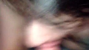 i spit messy on boyfriend's cock then take it doggy style