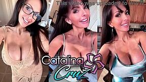 wanna squeeze my huge natural tits this morning catalina cruz joi?