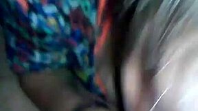 pregnant blonde slave gf deepthroats and swallows cum greedily