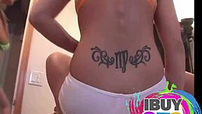 hot blonde babes drench pussy and boobs in steamy shower licks