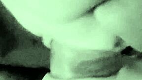 Chubby latina bbw gives amazing amateur ass shaking blowjob