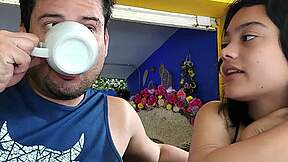 Post-Party Petite Brunette Babe Craves Close-Up Hardcore Action!