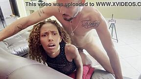 latina neighbor screams as i pop her anal virginity gaping her huge ass