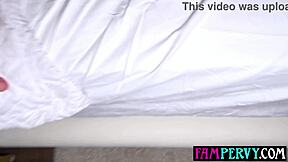 Slutty Big-Boobed MILF Stepmom Records Wild Sextape With Young Stud