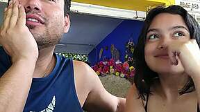 Post-Party Petite Brunette Babe Craves Close-Up Hardcore Action!