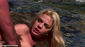 Super wet young blonde slut dp anal double penetration bent over!